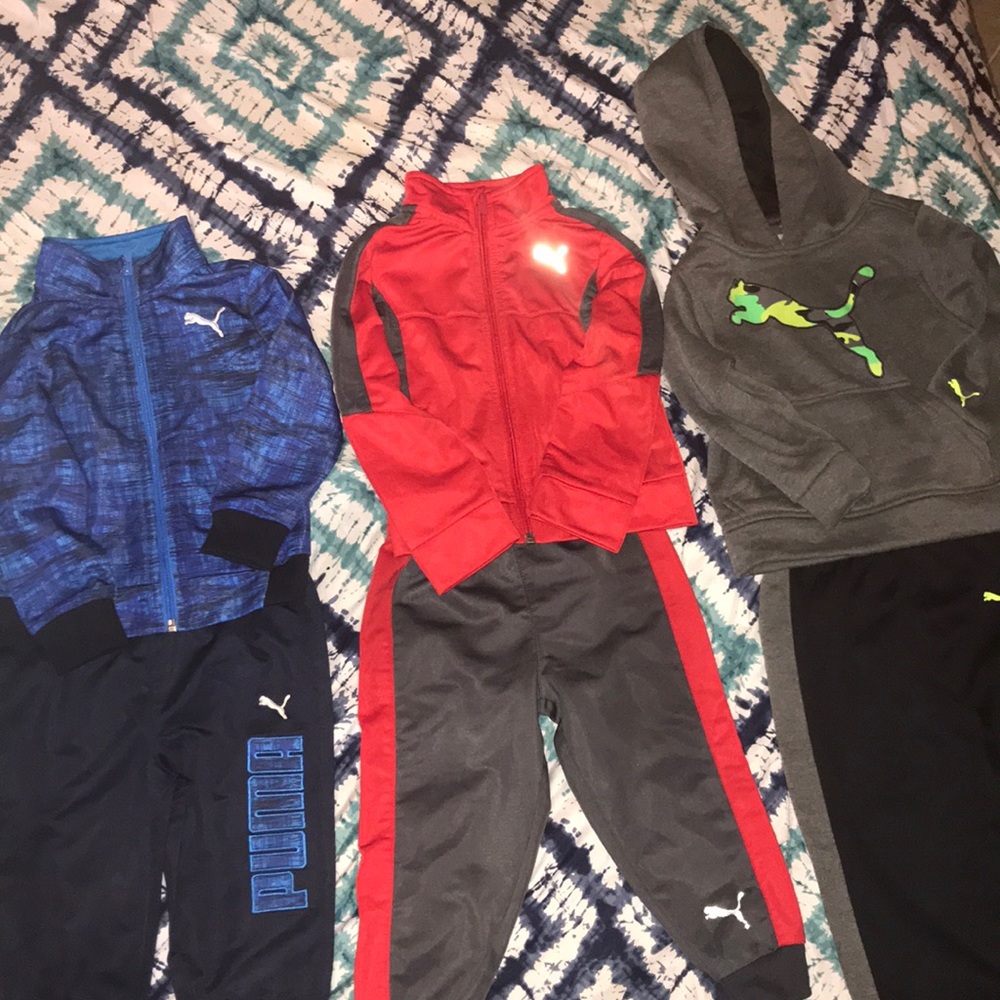 Puma jogging set for toddlers boys